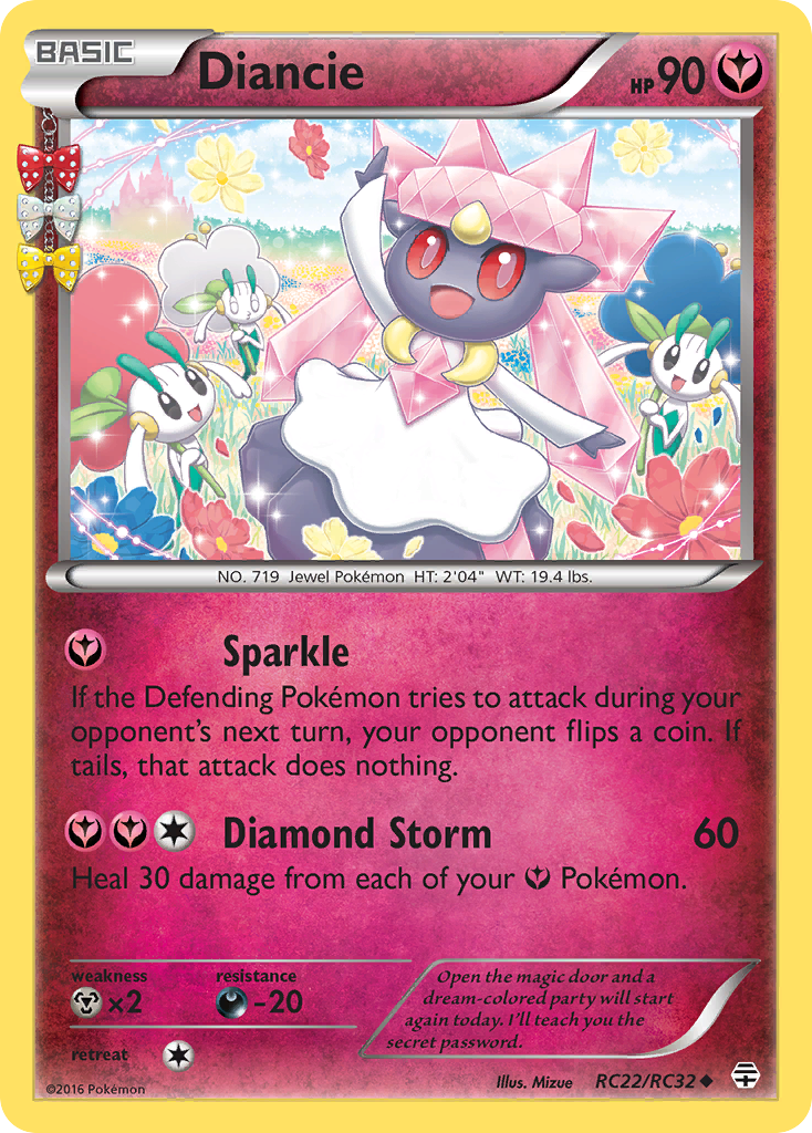 Diancie RC22/83 - Generations Holofoil - Game Nerdz