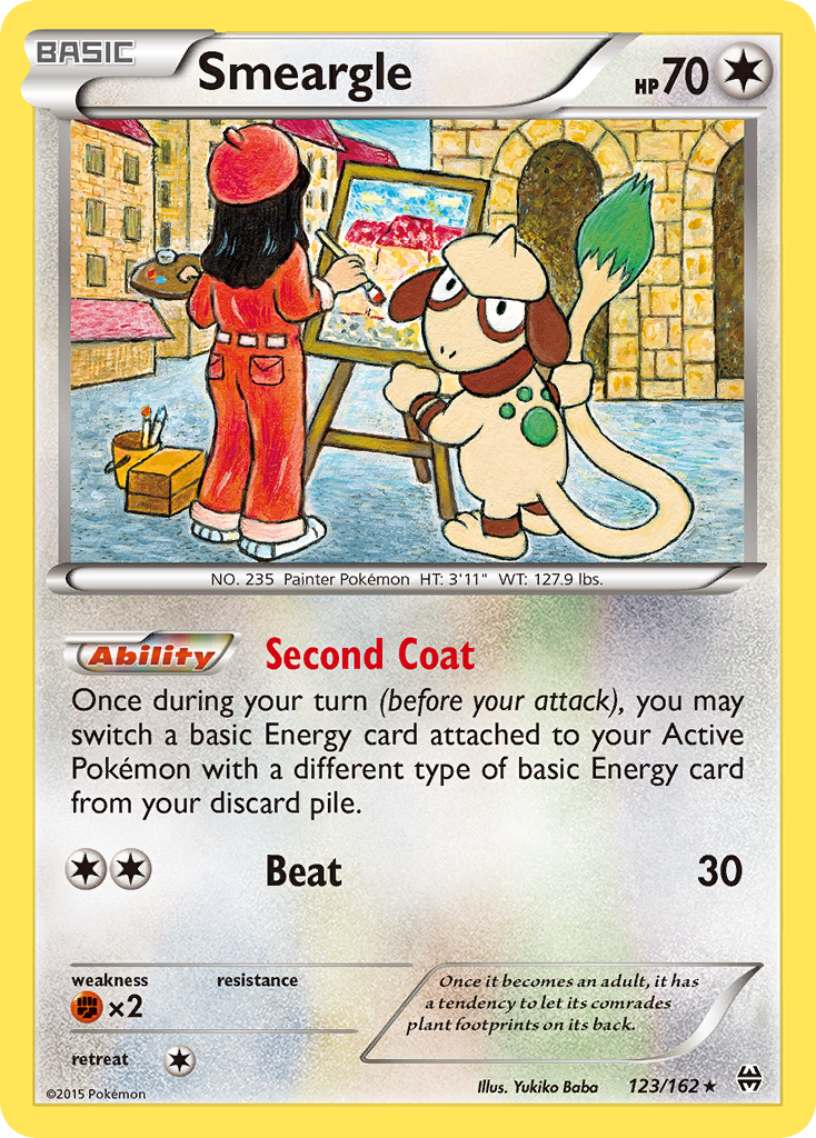 smeargle pokemon card Single Sun AND MOON - LOST THUNDER Placeholder Image Provided The Most Expensive Smeargle Pokemon