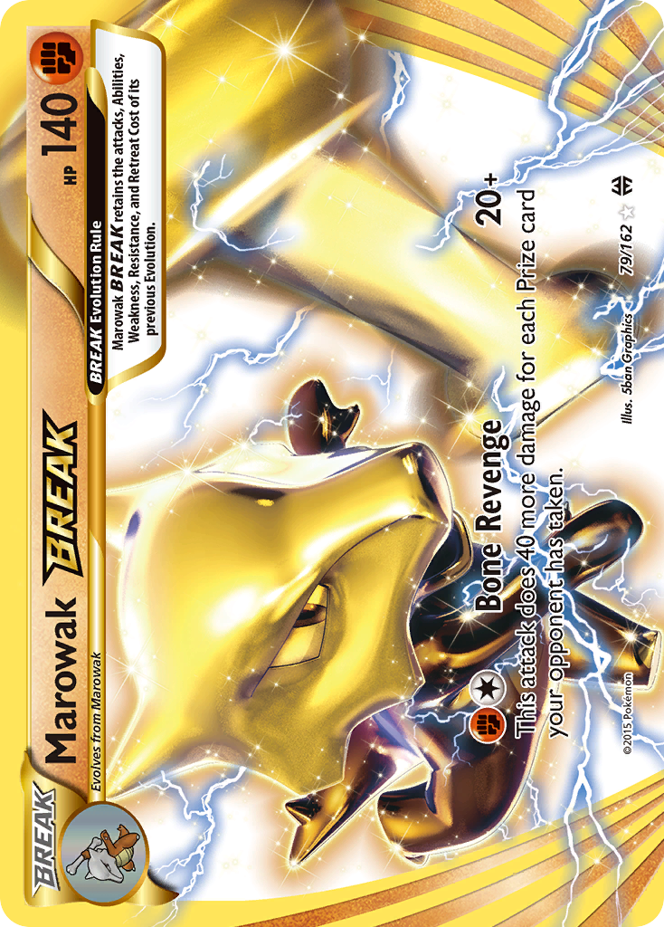 Marowak BREAK 79/162 - BREAKthrough Holofoil - Game Nerdz