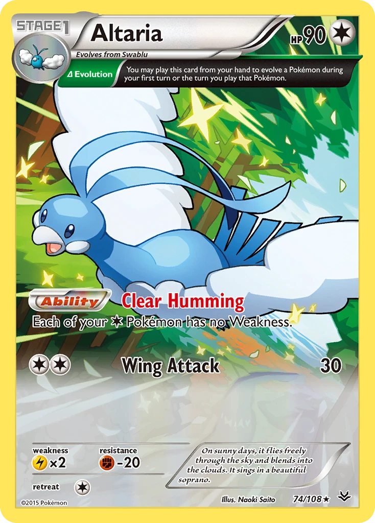 Altaria 74/108 - Roaring Skies - Game Nerdz