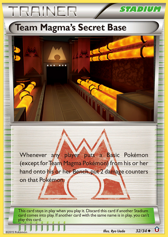 Team Magma's Secret Base 32/34 - Double Crisis - Game Nerdz