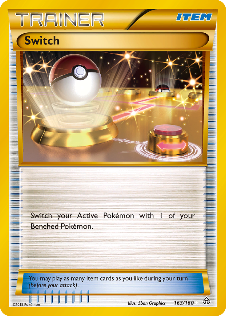 Switch 163/160 - Primal Clash Holofoil - Game Nerdz Switch 163/160 - Primal Clash Holofoil - Game Nerdz