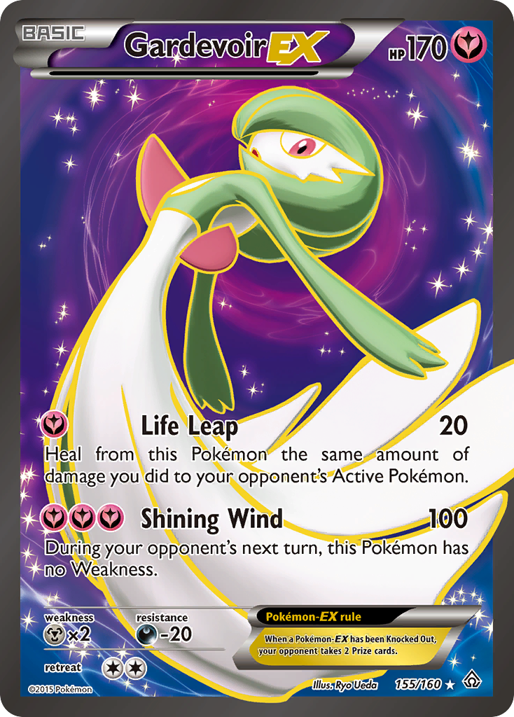 Gardevoir-EX 155/160 - Primal Clash Holofoil - Game Nerdz Gardevoir-EX 155/160 - Primal Clash Holofoil - Game Nerdz