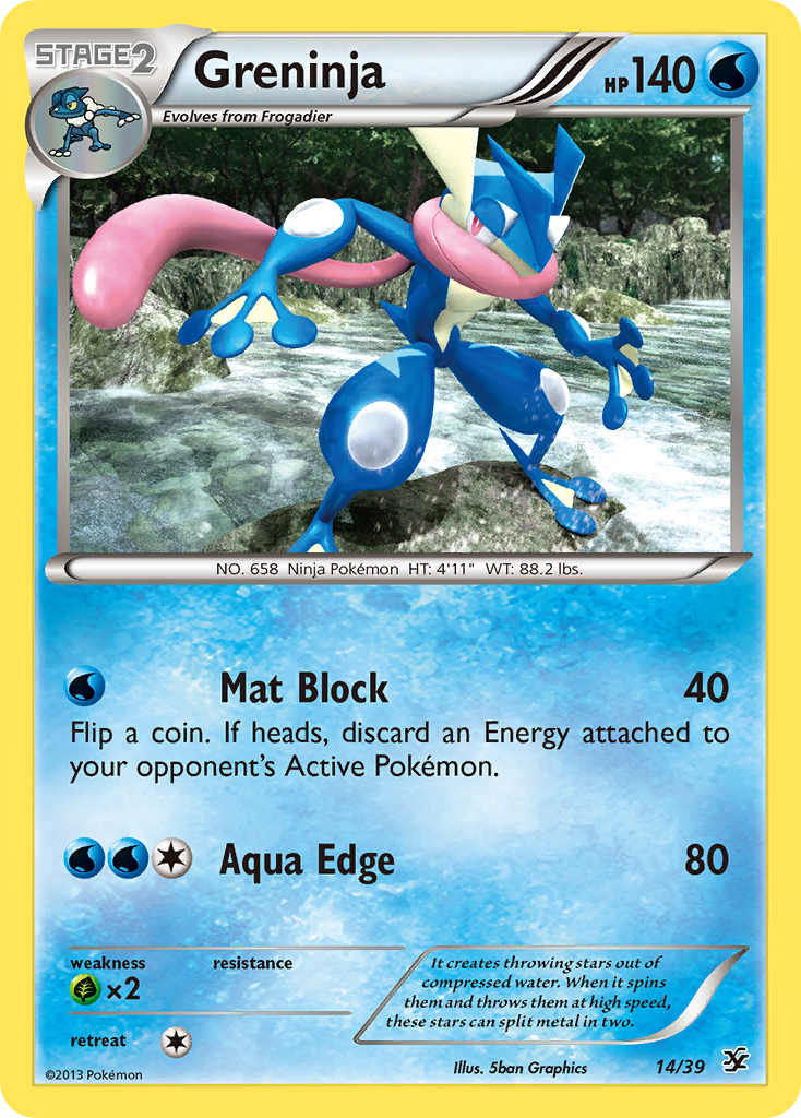 Greninja 14/39 - Kalos Starter Set - Game Nerdz