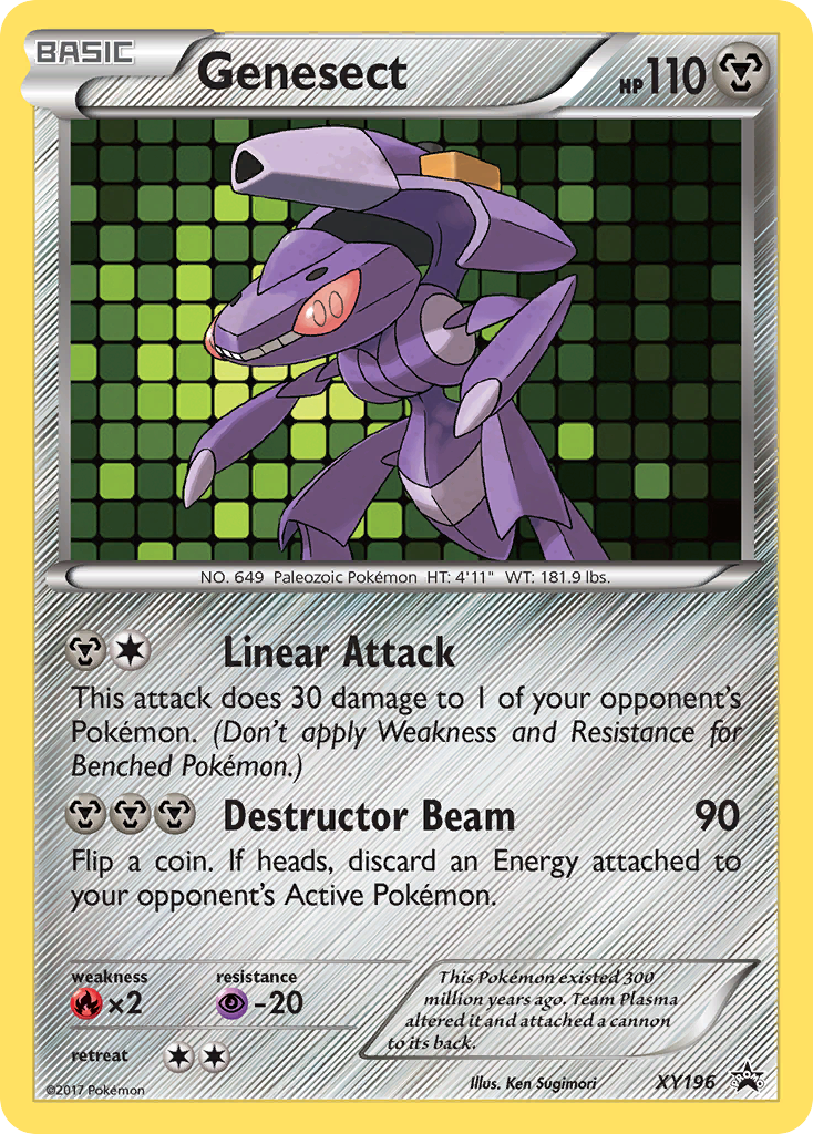Genesect XY196/211 - XY Black Star Promos Holofoil - Game Nerdz