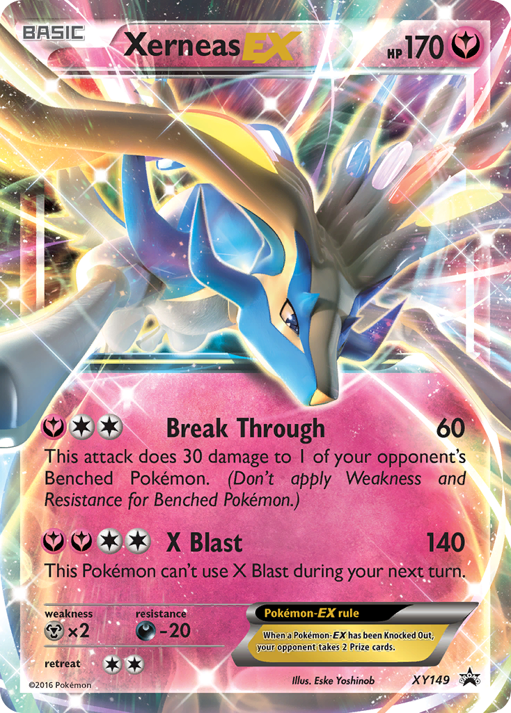 Xerneas-EX XY149/211 - XY Black Star Promos Holofoil - Game Nerdz