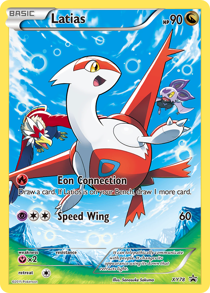 Latias XY78/211 - XY Black Star Promos Holofoil - Game Nerdz