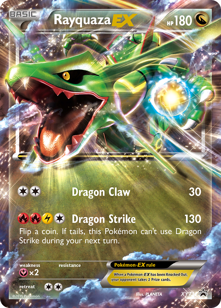Rayquaza-EX XY73/211 - XY Black Star Promos Holofoil - Game Nerdz