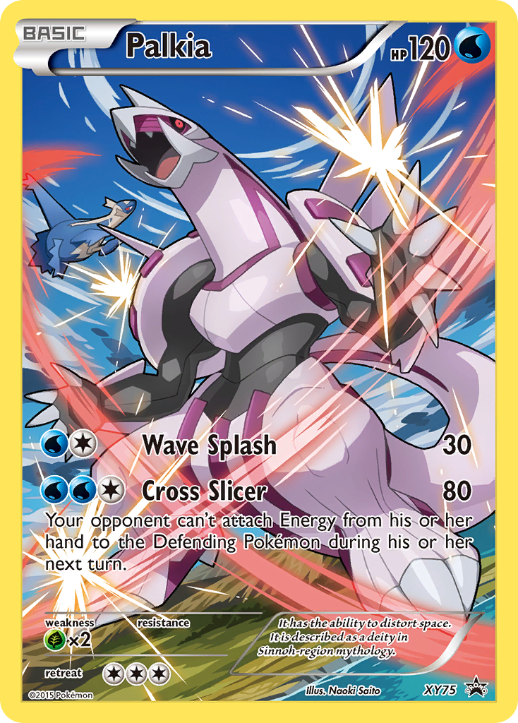 Palkia XY75/211 - XY Black Star Promos Holofoil - Game Nerdz