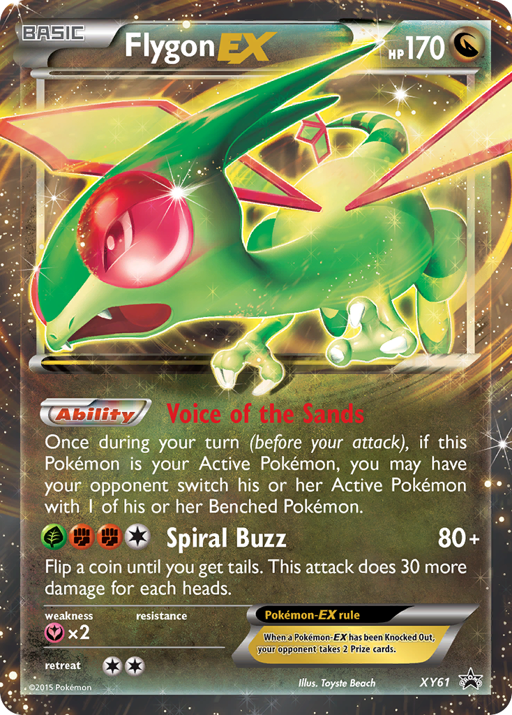 shiny flygon pokemon card Flygon 47/80 Holo Pokemon Card from Inferno X