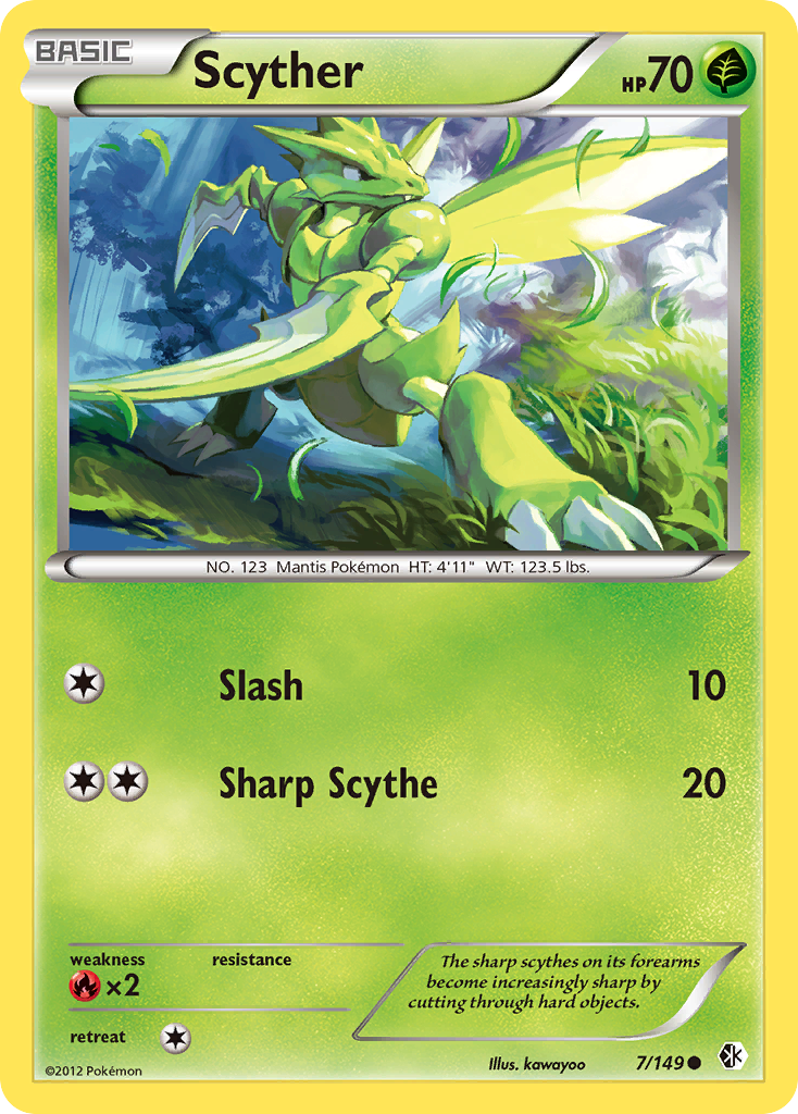 Scyther 7/149 - Boundaries Crossed - Game Nerdz
