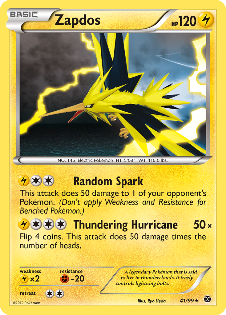 Zapdos 41/99 - Next Destinies Reverse Holofoil - Game Nerdz Zapdos 41/99 - Next Destinies Reverse Holofoil - Game Nerdz