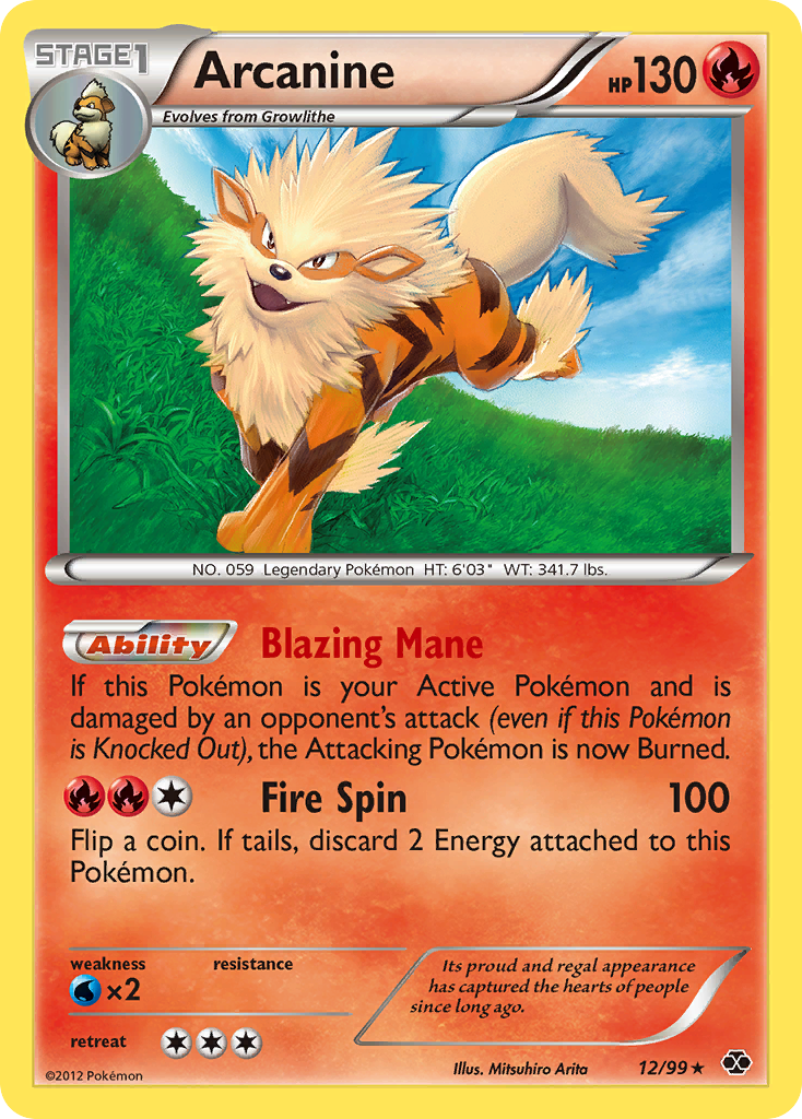 Arcanine 12/99 - Next Destinies - Game Nerdz