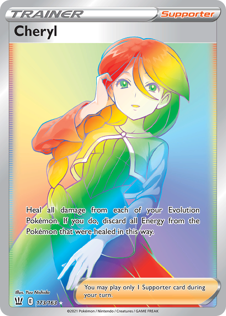 Cheryl 173/163 - Battle Styles Holofoil - Game Nerdz