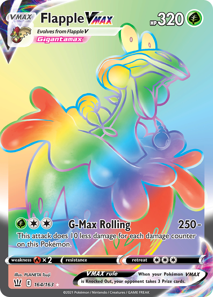 gamestop flapple pokemon card Rebel Clash 022/192 (Holo) Rebel Clash Type Pokemon Trading Card Game Surging