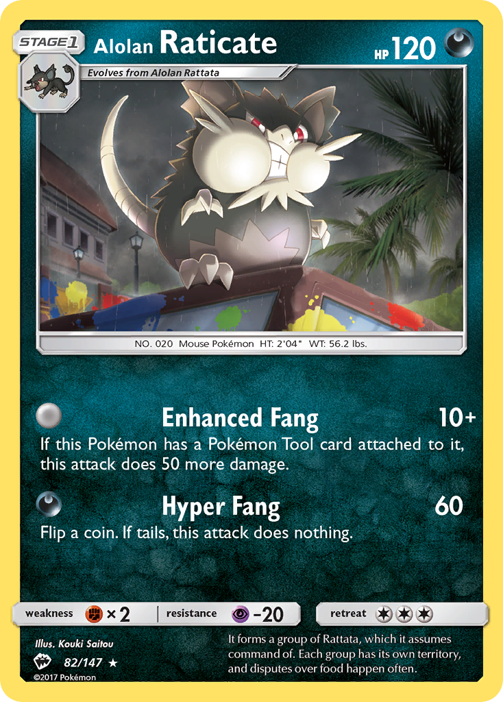 alolan rattata pokemon card value [Dark]   Mikes Game Shop Product Material Alolan Rattata (Celestial Guardians #106/239,