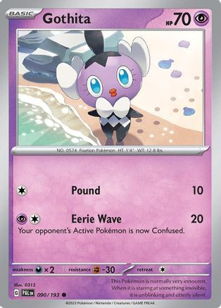 Gothita 90 - SV02 Paldea Evolved - Game Nerdz Gothita 90 - SV02 Paldea Evolved - Game Nerdz