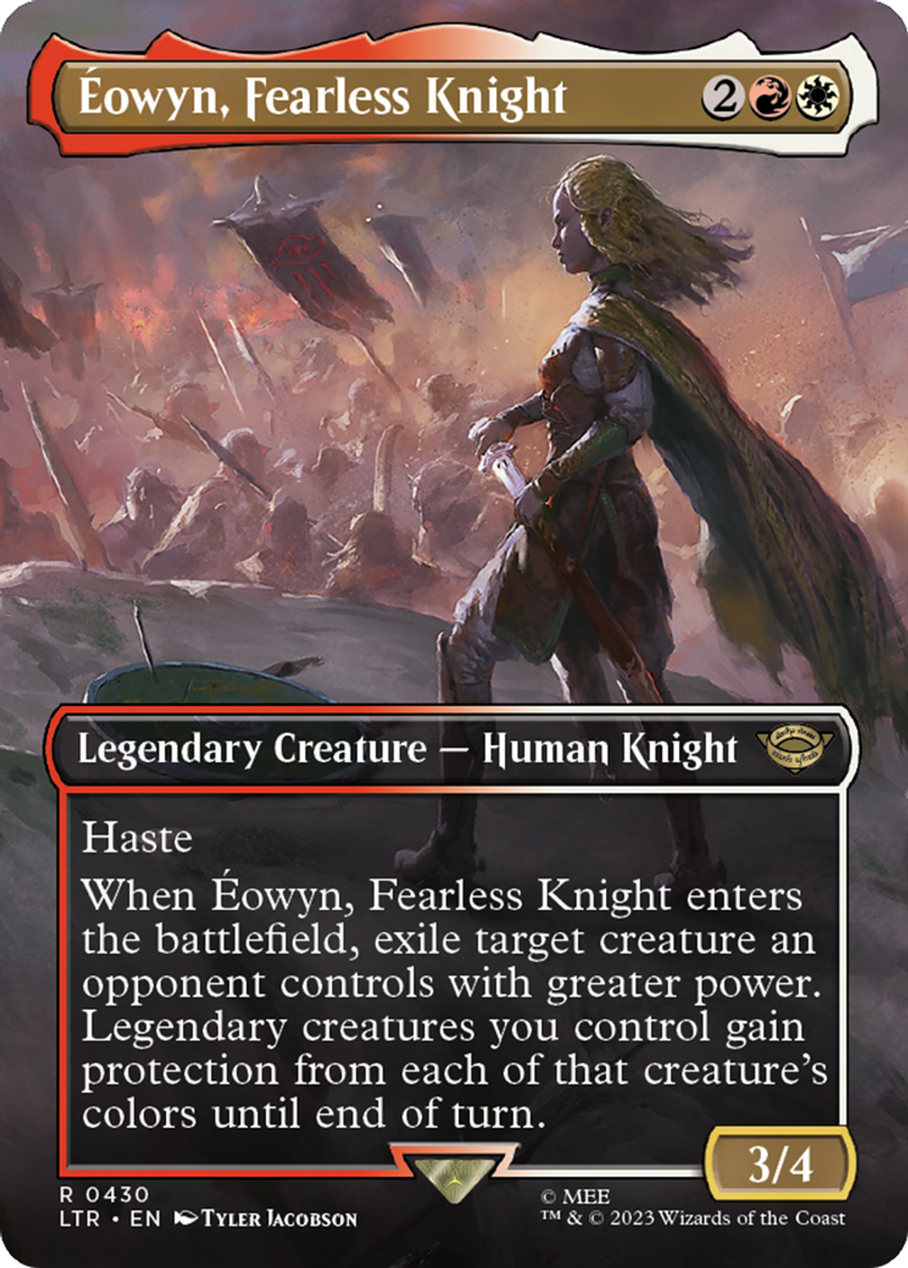 Éowyn, Fearless Knight (LTR-430) - The Lord of the Rings
