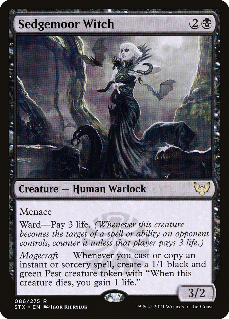 Sedgemoor Witch (STX-086) - Strixhaven: School of Mages - Game Nerdz