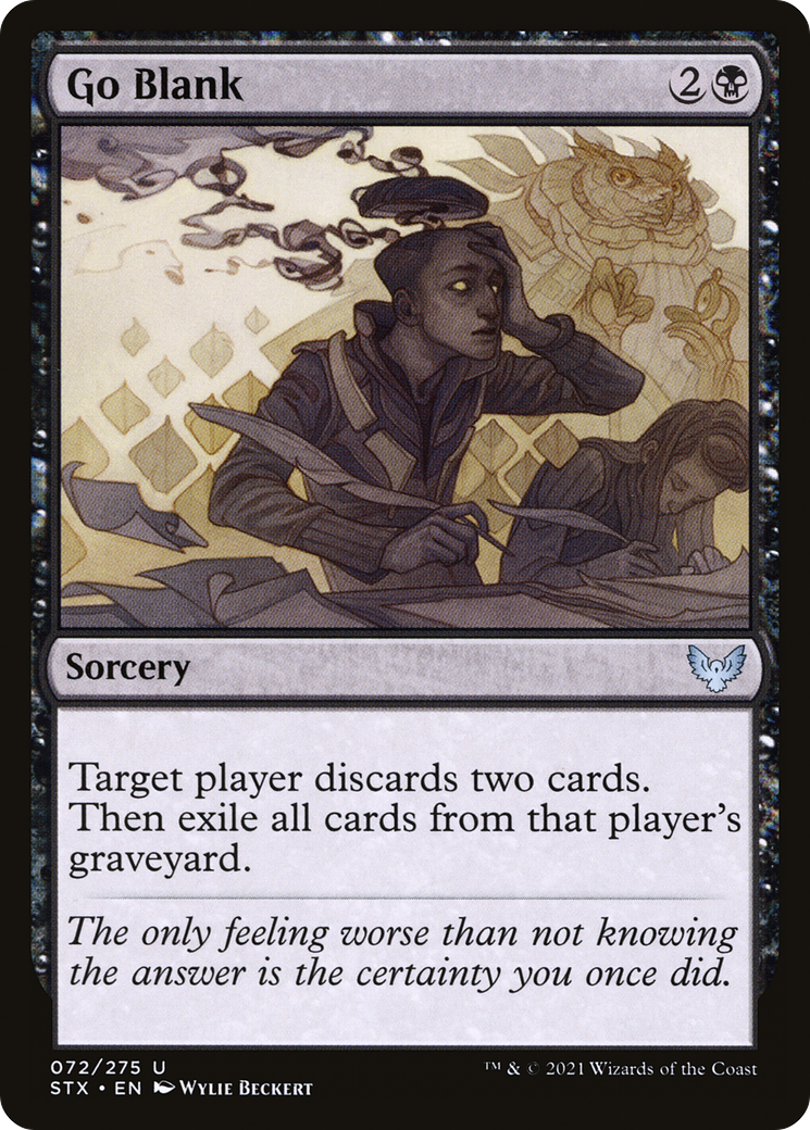 blank card mtg MISPRINT Error Filler White Front Black Border MTG Back NM AZ1 You can use this card to represent a double What's this blank card? :