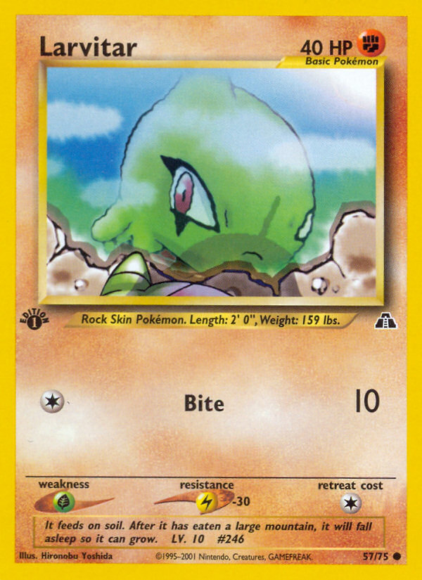 larvitar pokemon card value Destined rivals 094/182 The item available is listed in the Title Larvitar - 114/214
