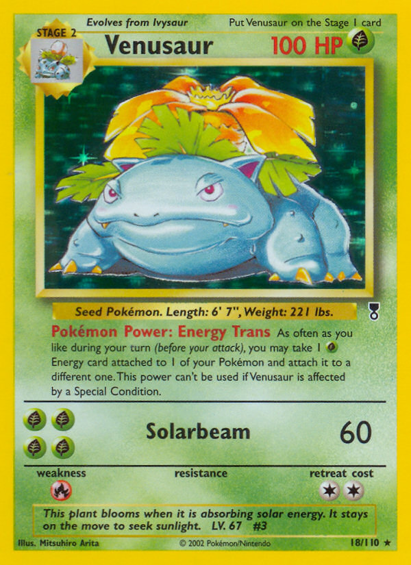 Venusaur 18/110 - Legendary Collection Reverse Holofoil - Game Nerdz