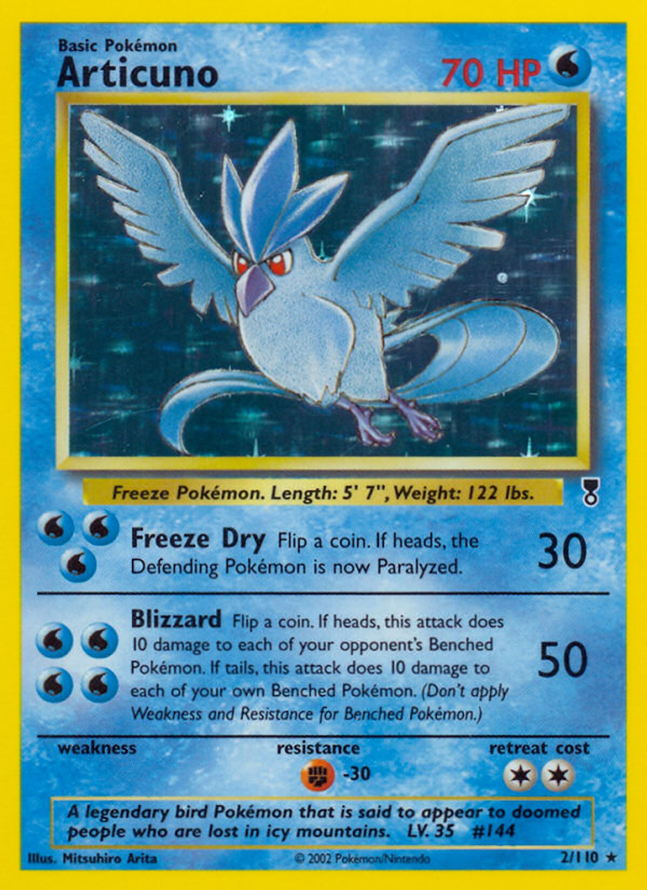 Galarian Articuno SWSH123/298 - SWSH Black Star Promos Holofoil