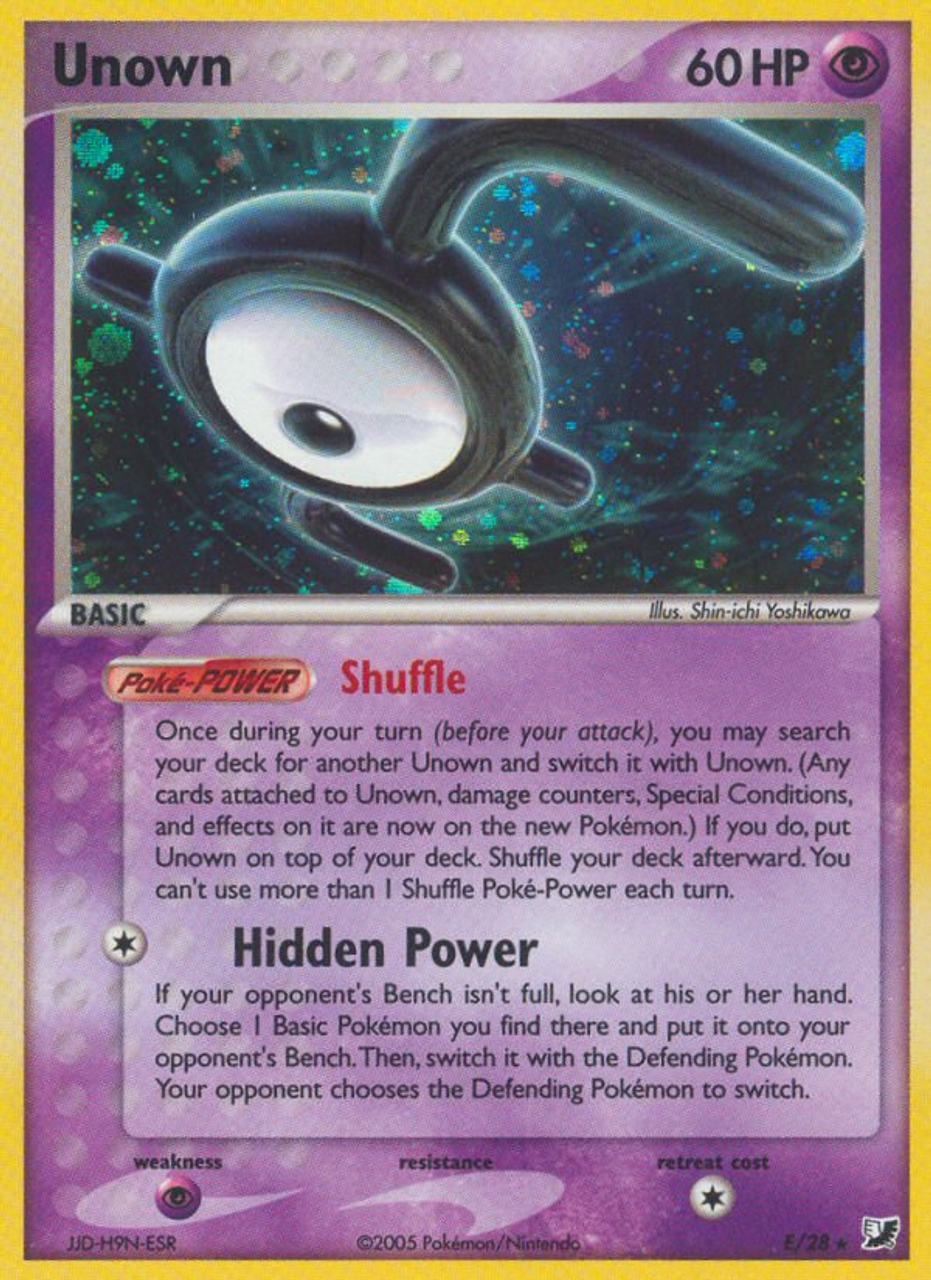 Unown [N] 50/75 - Neo Discovery 1st Edition - Game Nerdz