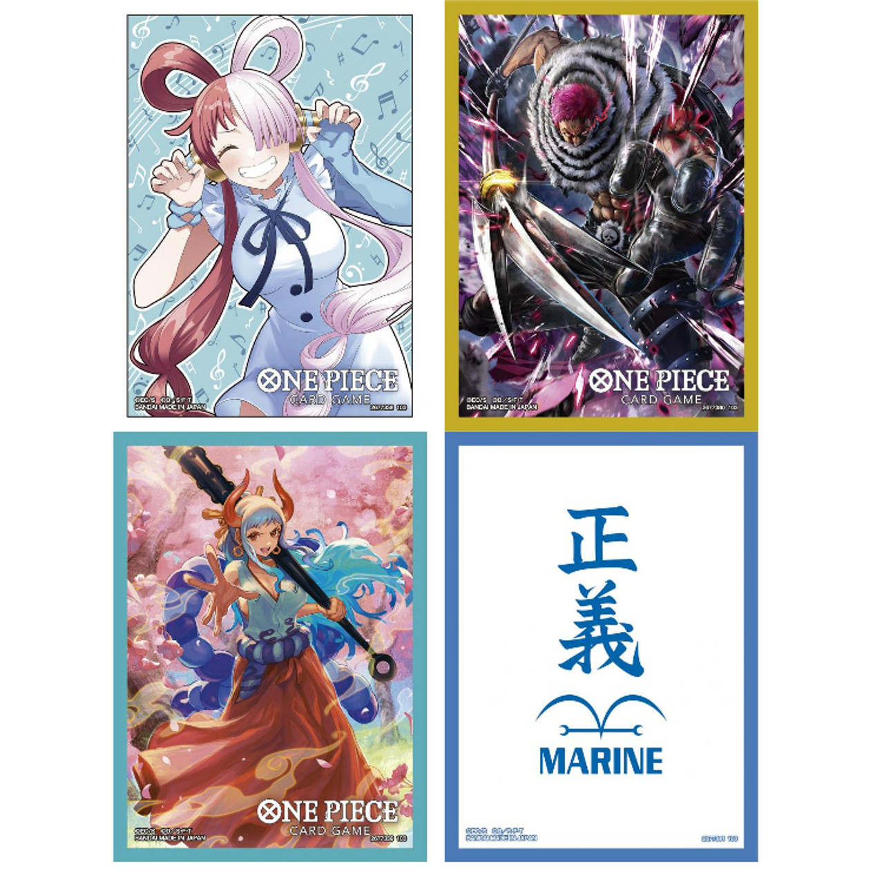 One Piece TCG: Official Card Sleeves V3 (70ct) (Set of 4)