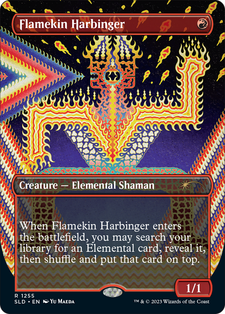 Flamekin Harbinger (SLD-1255) - Secret Lair Drop (Borderless