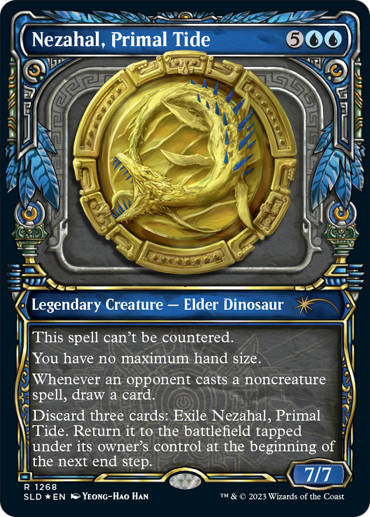 Nezahal, Primal Tide (SLD-1268) - Secret Lair Drop: (Showcase