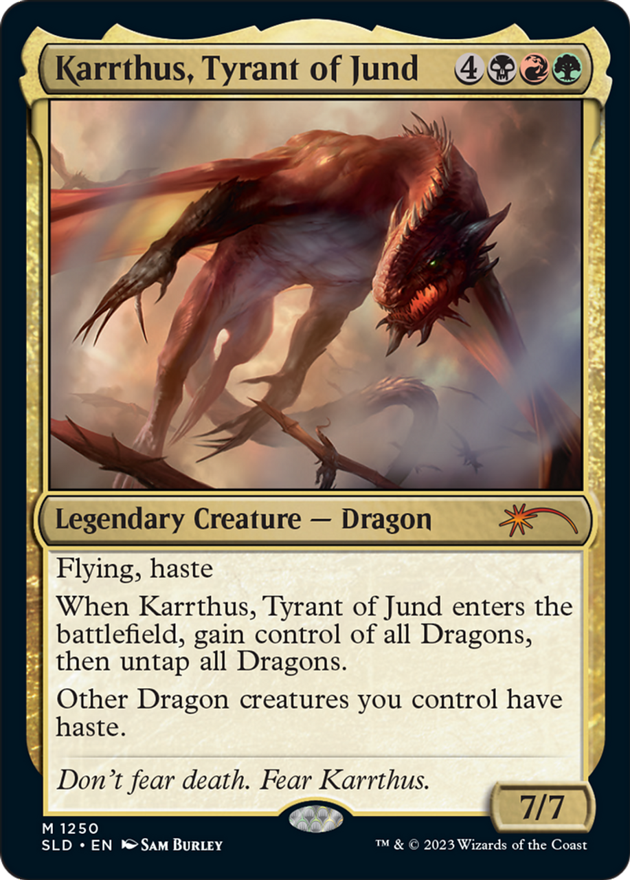 ジャンドの暴君、カーサス/Karrthus, Tyrant of Jund Karrthus, Tyrant of Jund | Planeswalker Symbol Reprints