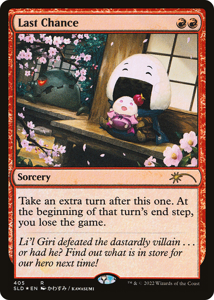 Last Chance (SLD-405) - Secret Lair Drop Foil - Game Nerdz