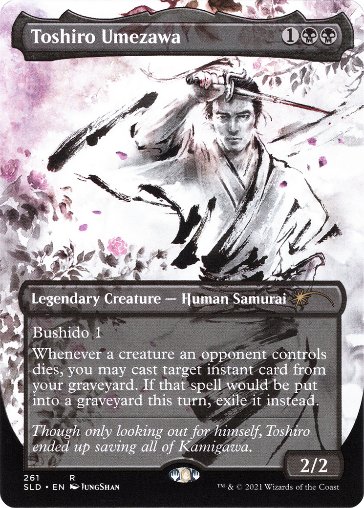 Toshiro Umezawa (SLD-261) - Secret Lair Drop (Borderless) - Game Nerdz