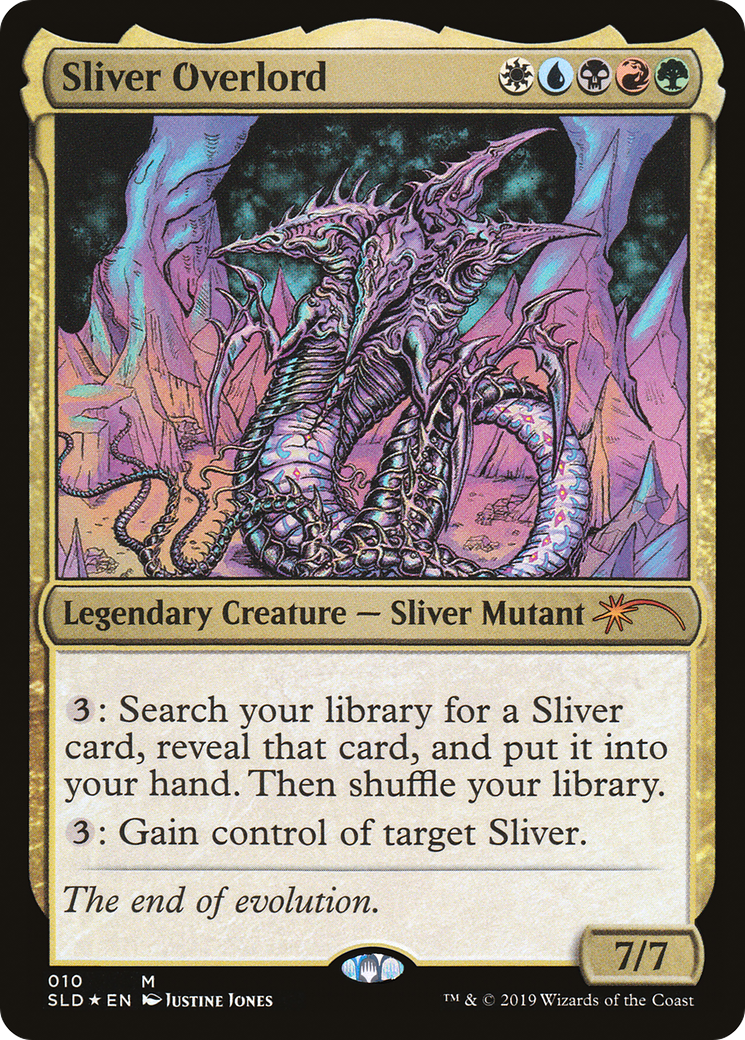 Sliver Overlord (SLD-010) - Secret Lair Drop Foil - Game Nerdz