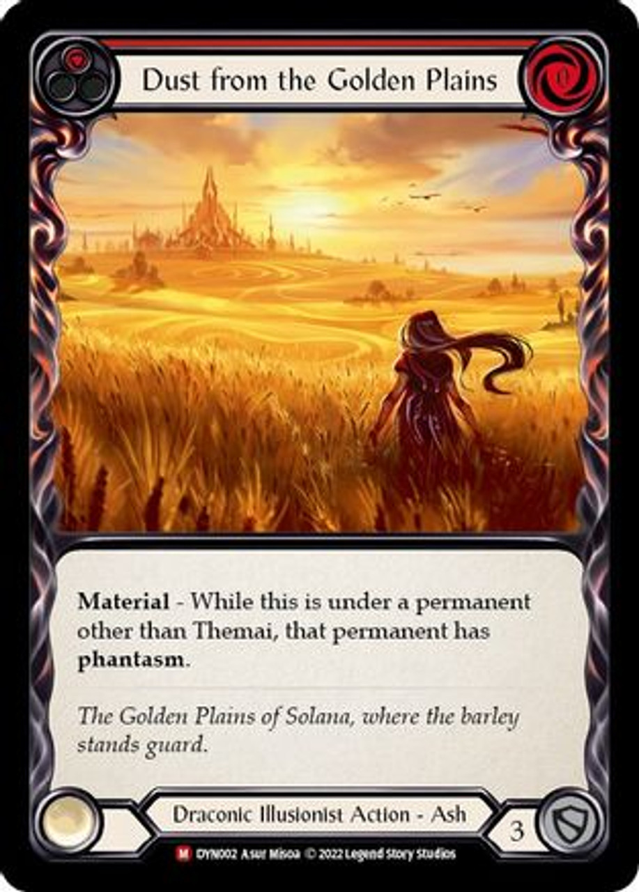 Dust from the Golden Plains (DYN002) Dynasty Rainbow Foil