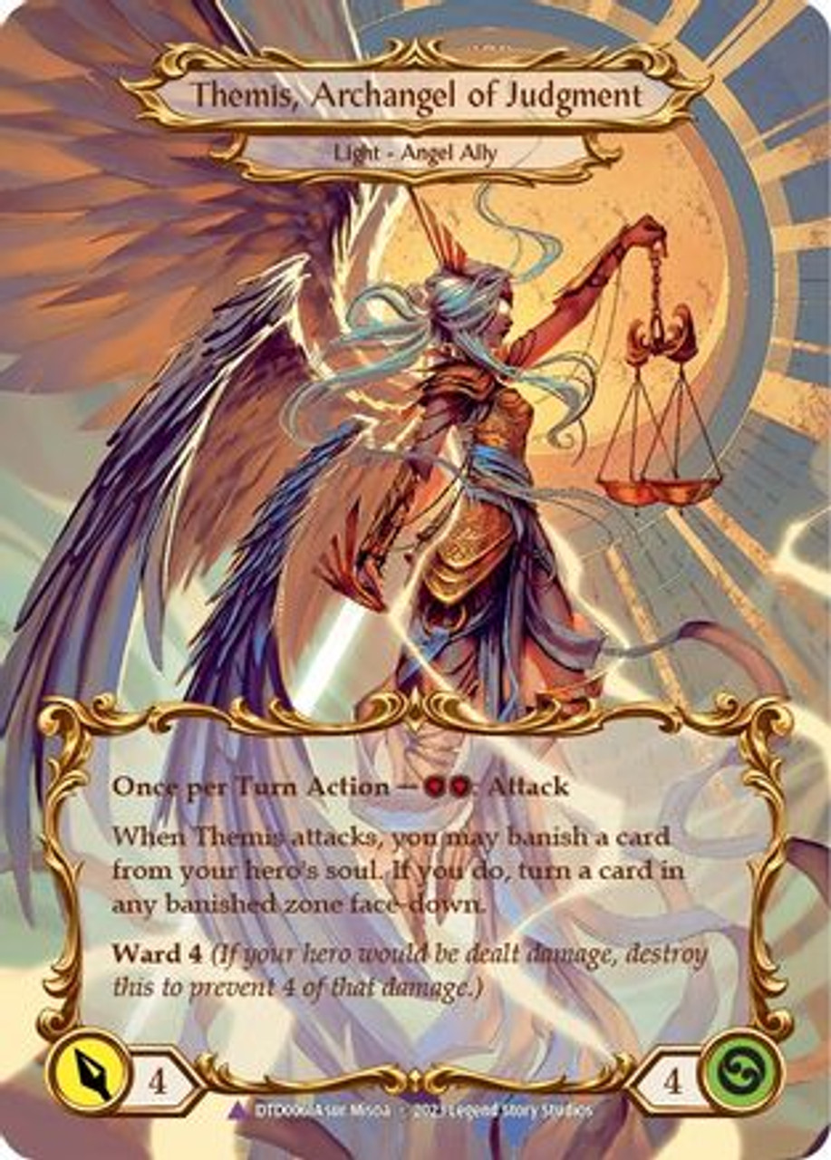 Figment of Judgment // Themis, Archangel of Judgment (Marvel) (DTD006) Dusk  Till Dawn Cold Foil