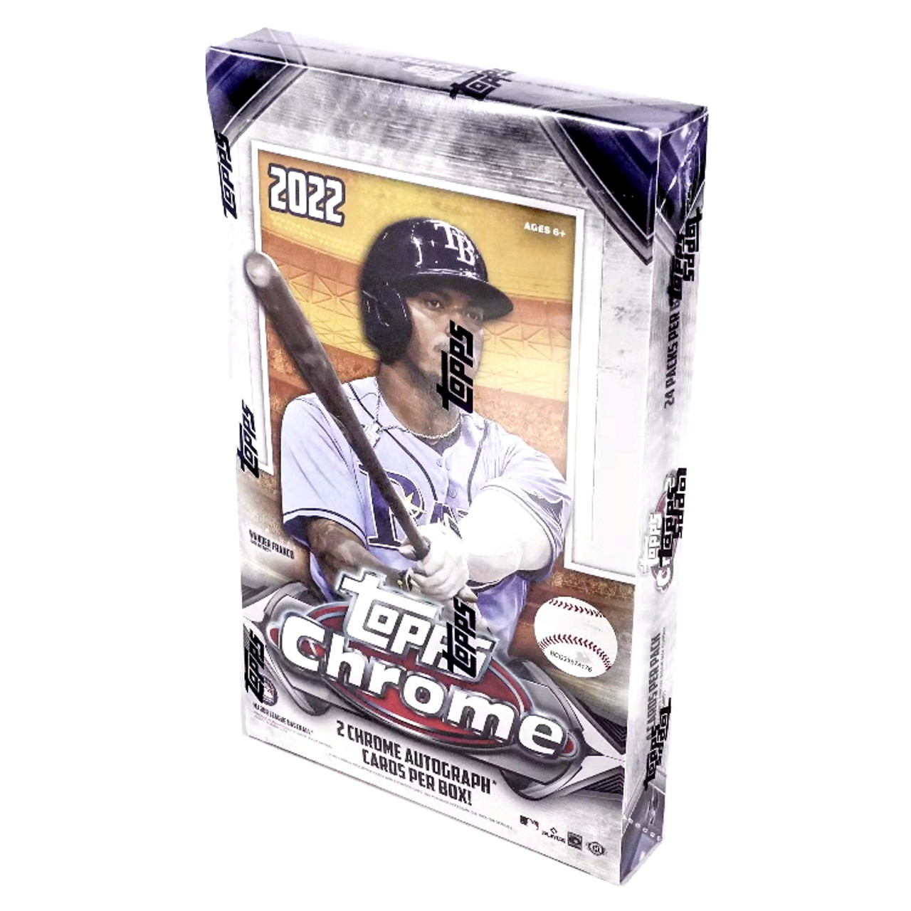 2022 Topps Chrome Baseball Hobby Box w/ 1 2022 Silver Pack