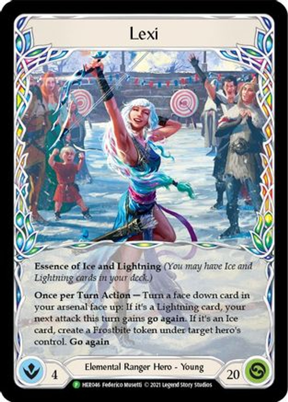 Lexi (HER046) Flesh and Blood: Promo Cards Cold Foil - Game Nerdz