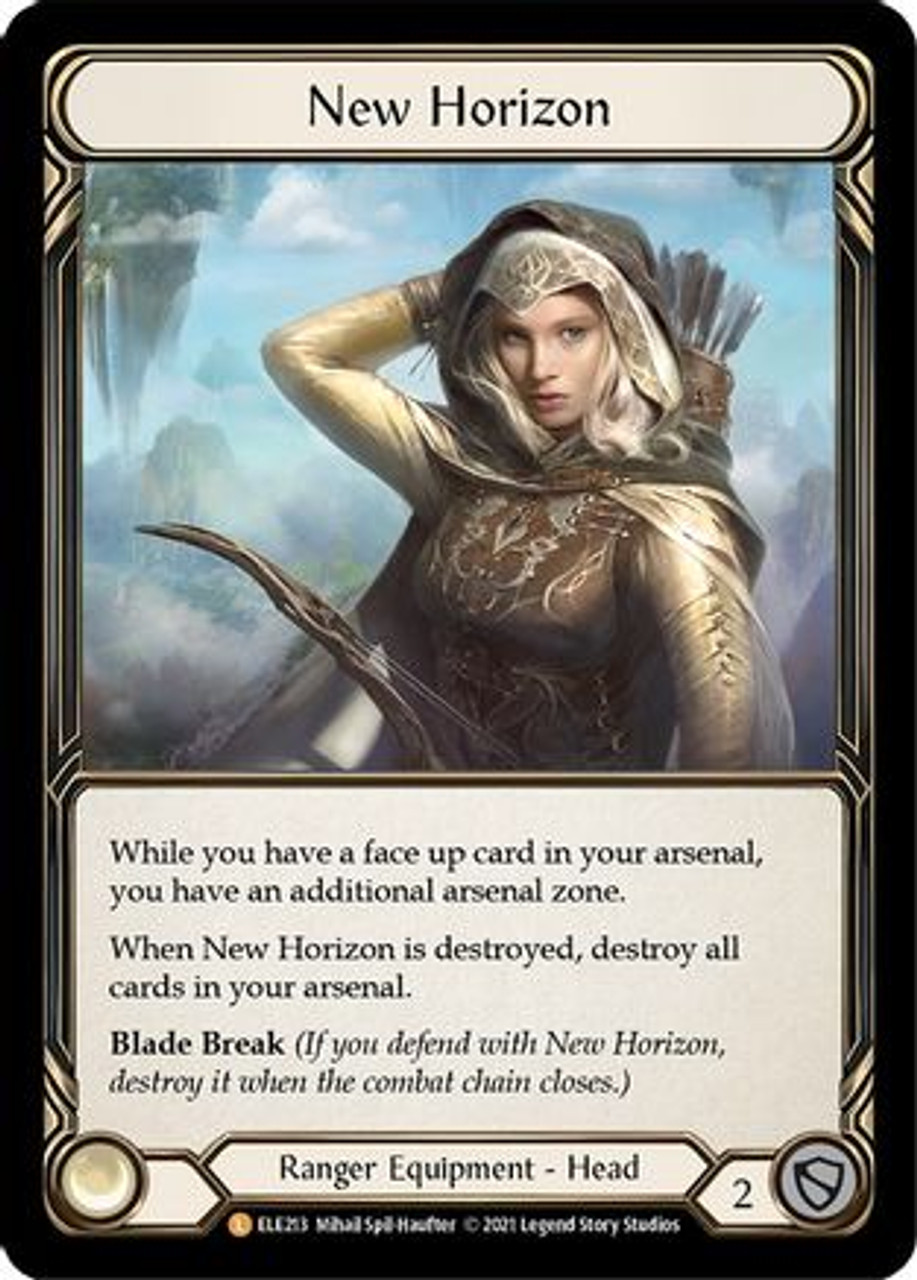 New Horizon (ELE213) Tales of Aria 1st Edition Cold Foil