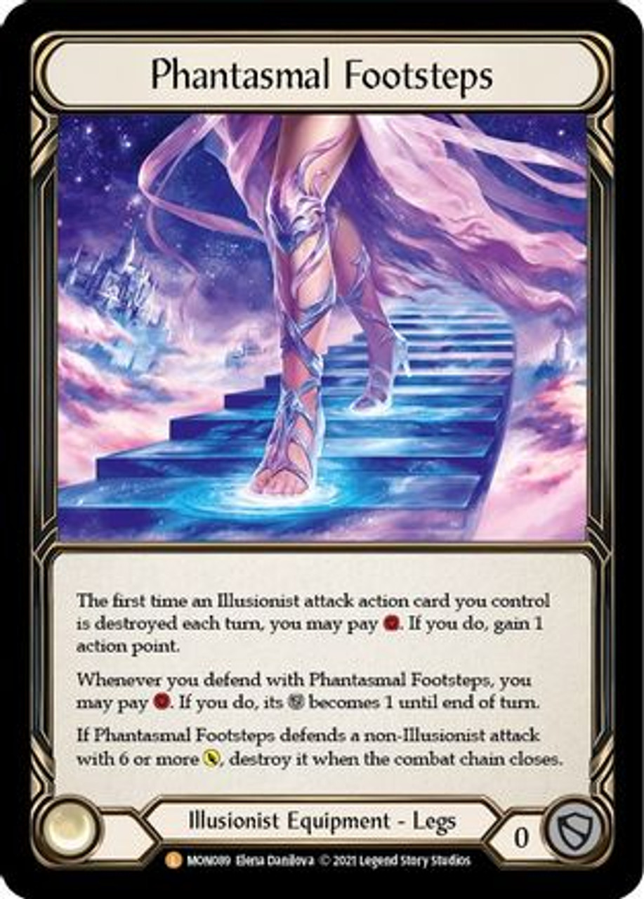 Phantasmal Footsteps (MON089) Monarch Unlimited Edition Rainbow Foil