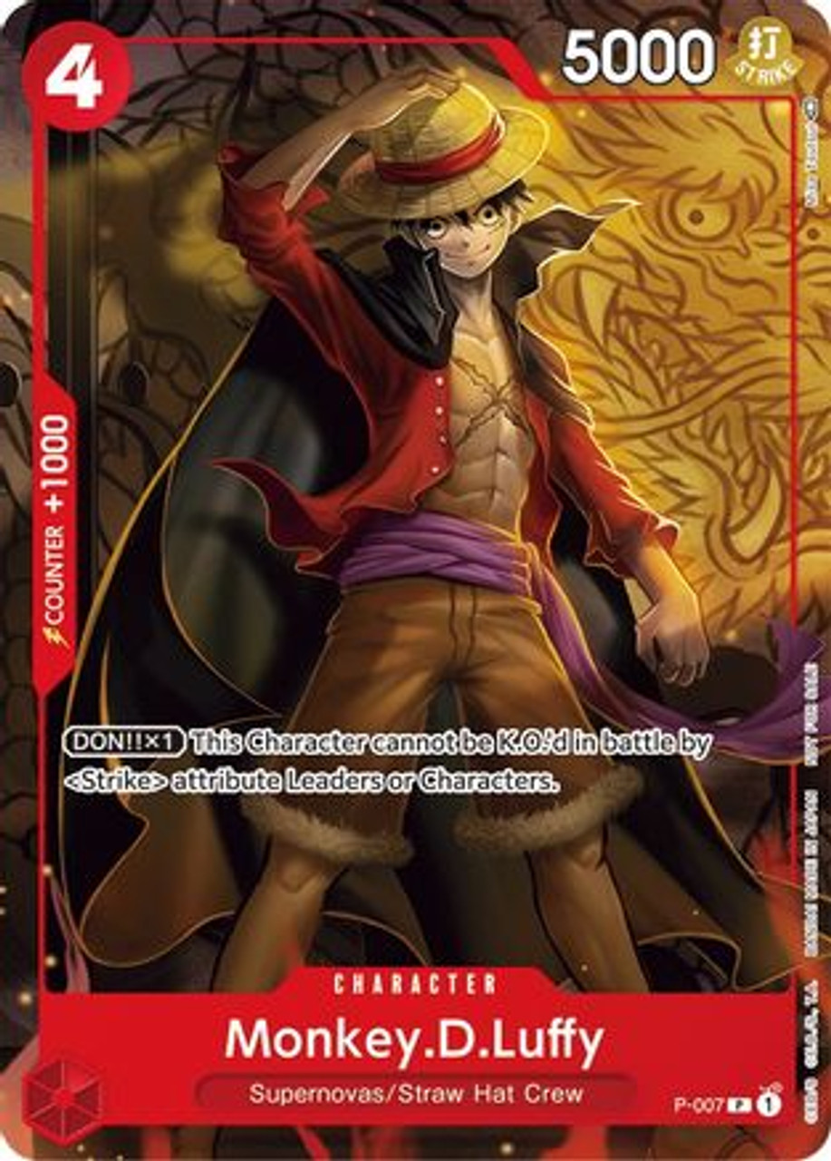 Monkey.D.Luffy (Tournament Pack Vol. 1) (P-007) One Piece Promotion Cards