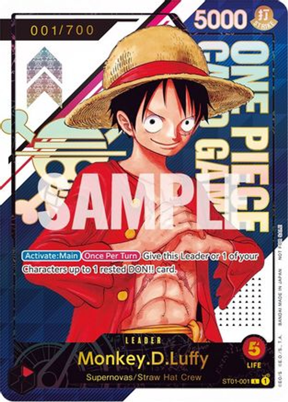 Pre-Order One Piece Card Game - OP01-024 Monkey D Luffy Parallel