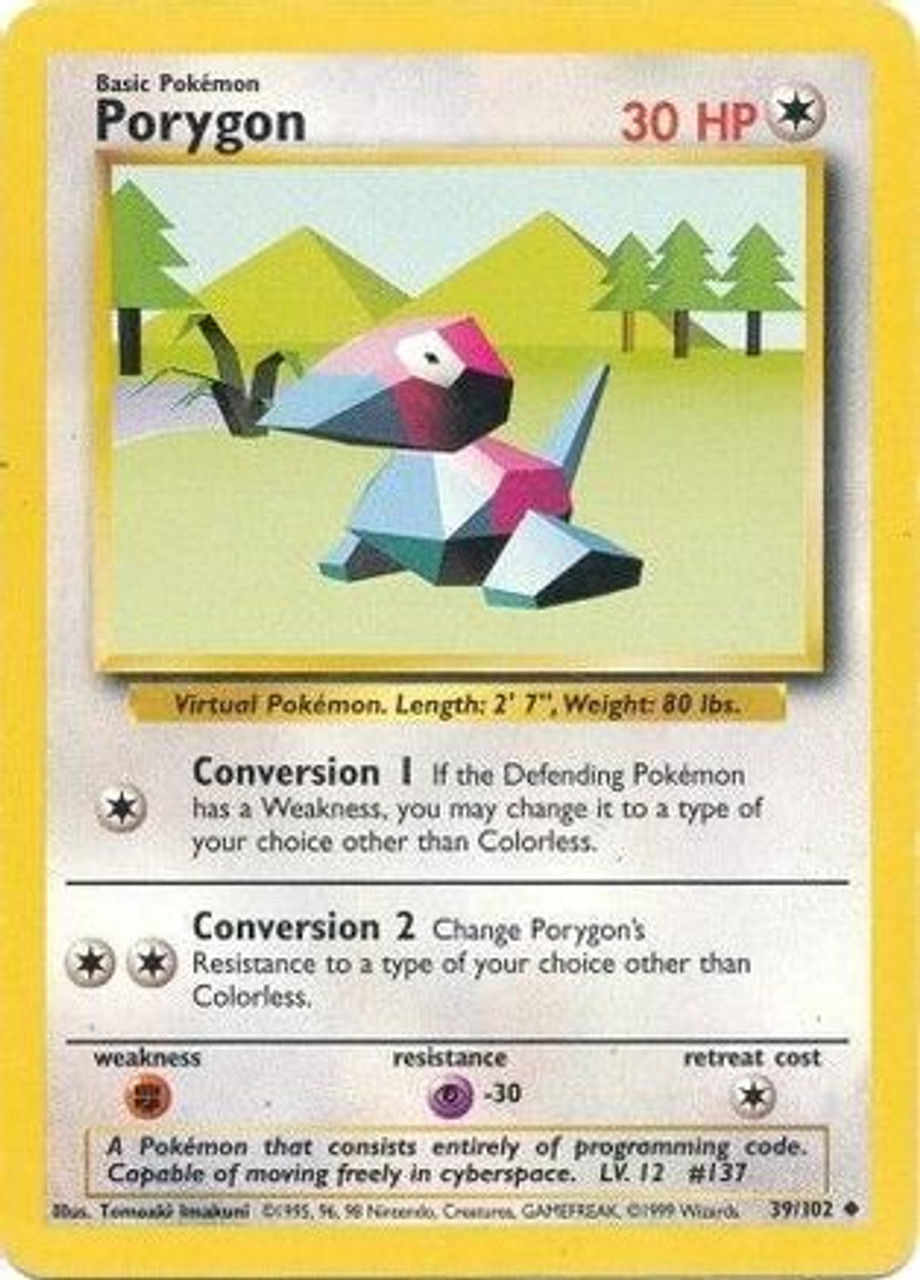 Porygon 39/102 - Base - Game Nerdz