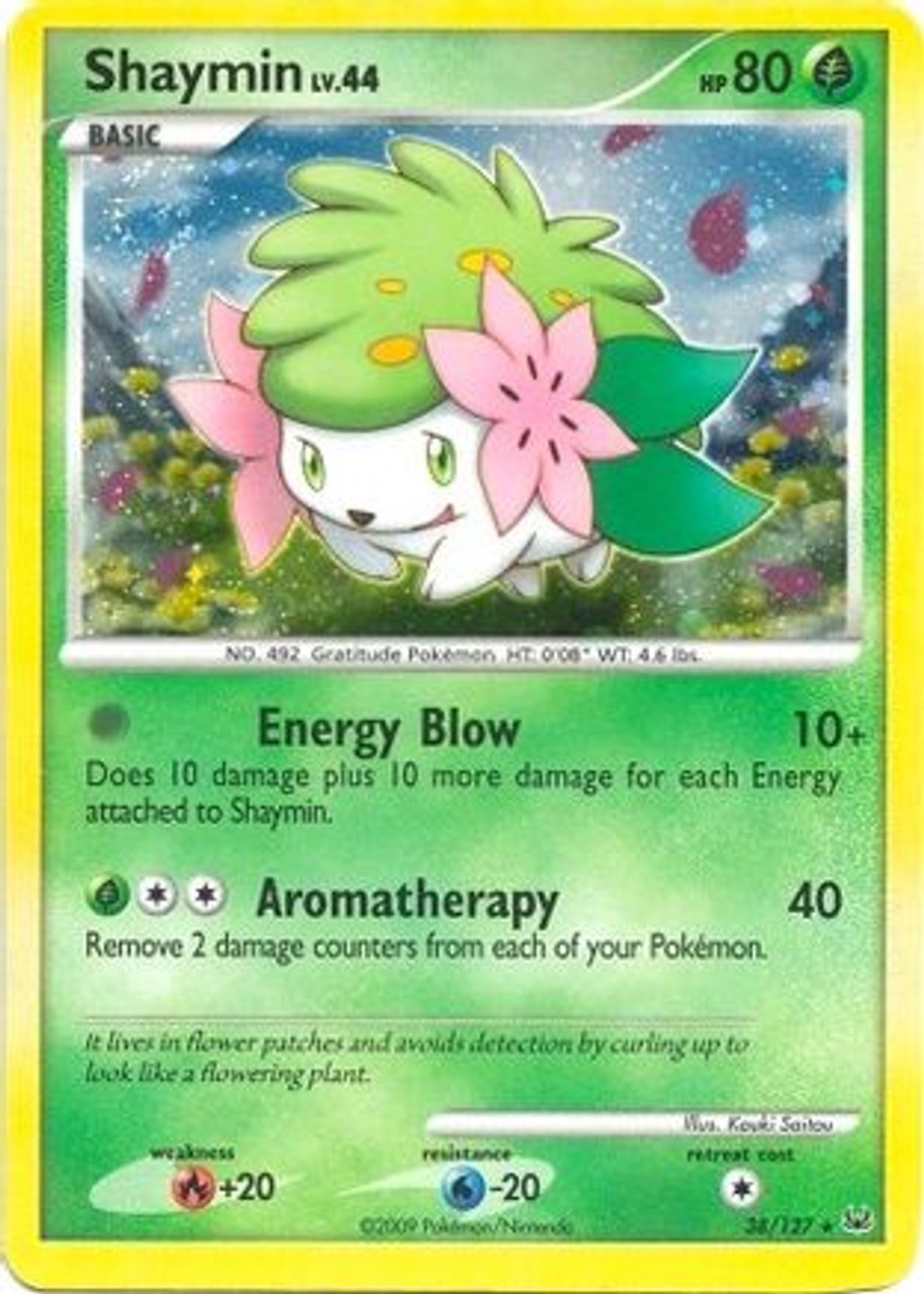 Card Shaymin ◇ 10/181 da coleção Team Up