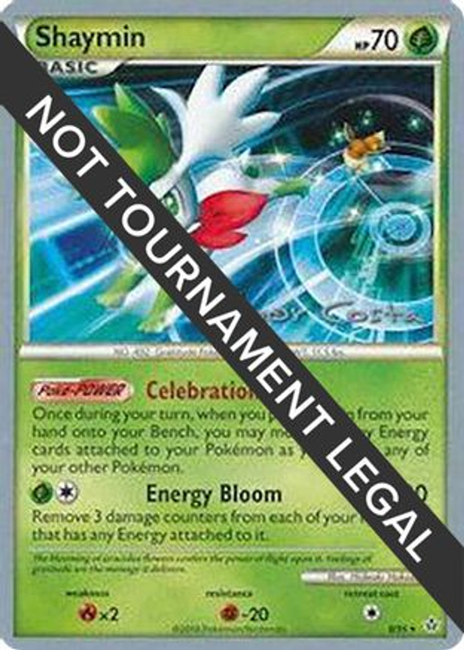 Card Shaymin ◇ 10/181 da coleção Team Up