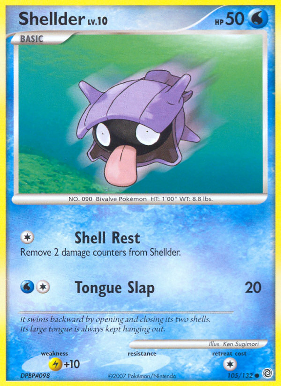 Shellder 090/165 Reverse Holo, SV: 151 Collection