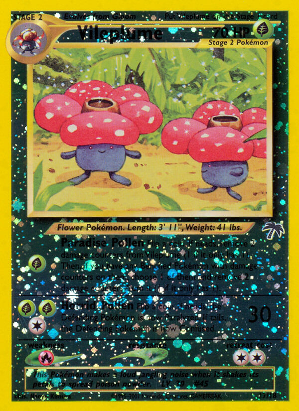 Vileplume 17/18 - Southern Islands Reverse Holofoil - Game Nerdz