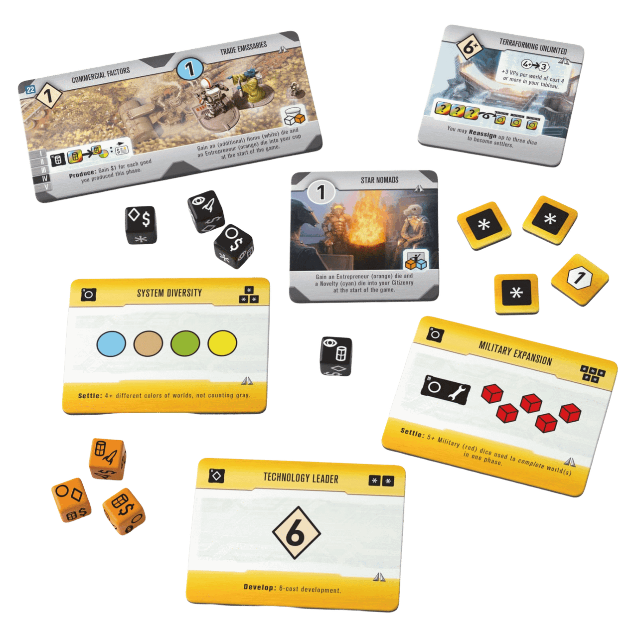 Nerdz Rool Roll For The Galaxy: Ambition Expansion - Game Nerdz