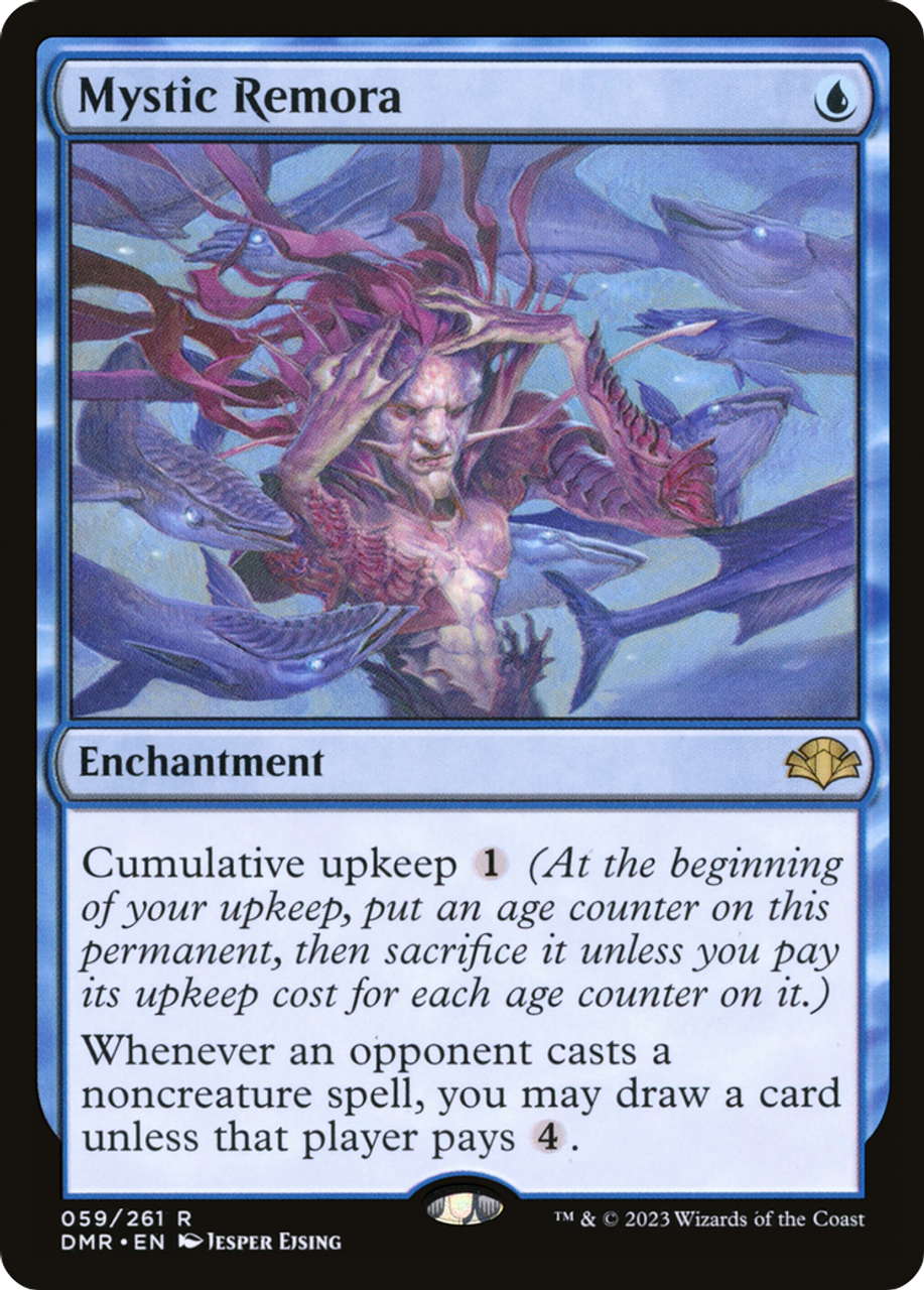 MTG【Foil】神秘的負荷/Mystic Remora1枚 Mystic Remora (DMR-059) - Dominaria Remastered Foil - Game Nerdz